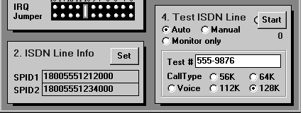 [Test ISDN Line]